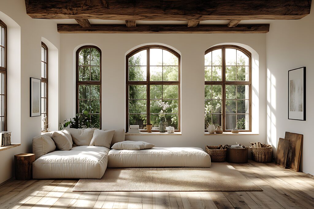 Rounded Hurricane Windows